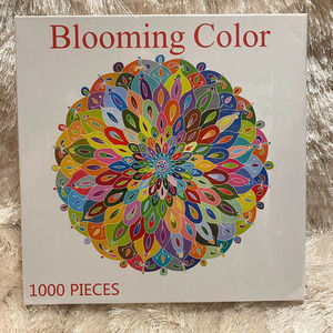 1000 PC Blooming Color Mandala Jigsaw Puzzle